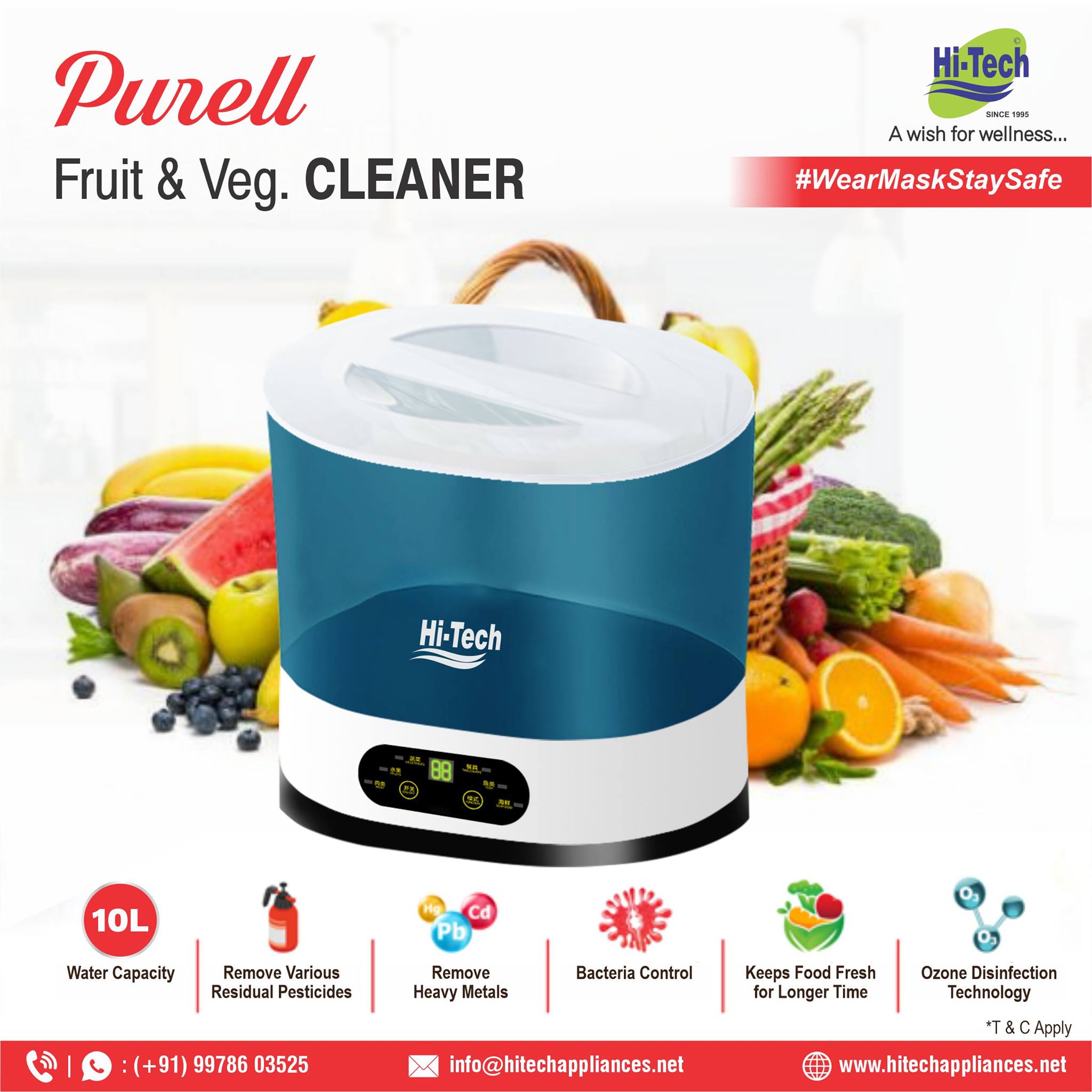 Hi-Tech Vegetable Cleaner