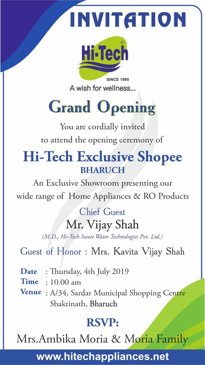 Hi-Tech Grant Opening @ Bharuch
