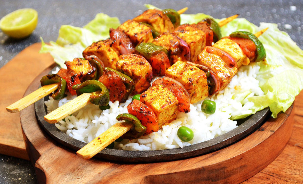 Paneer Shashlik