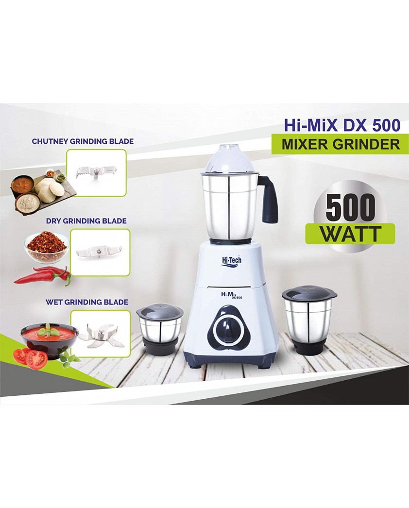 Hi-Mix DX 500-Watt Mixer Grinder